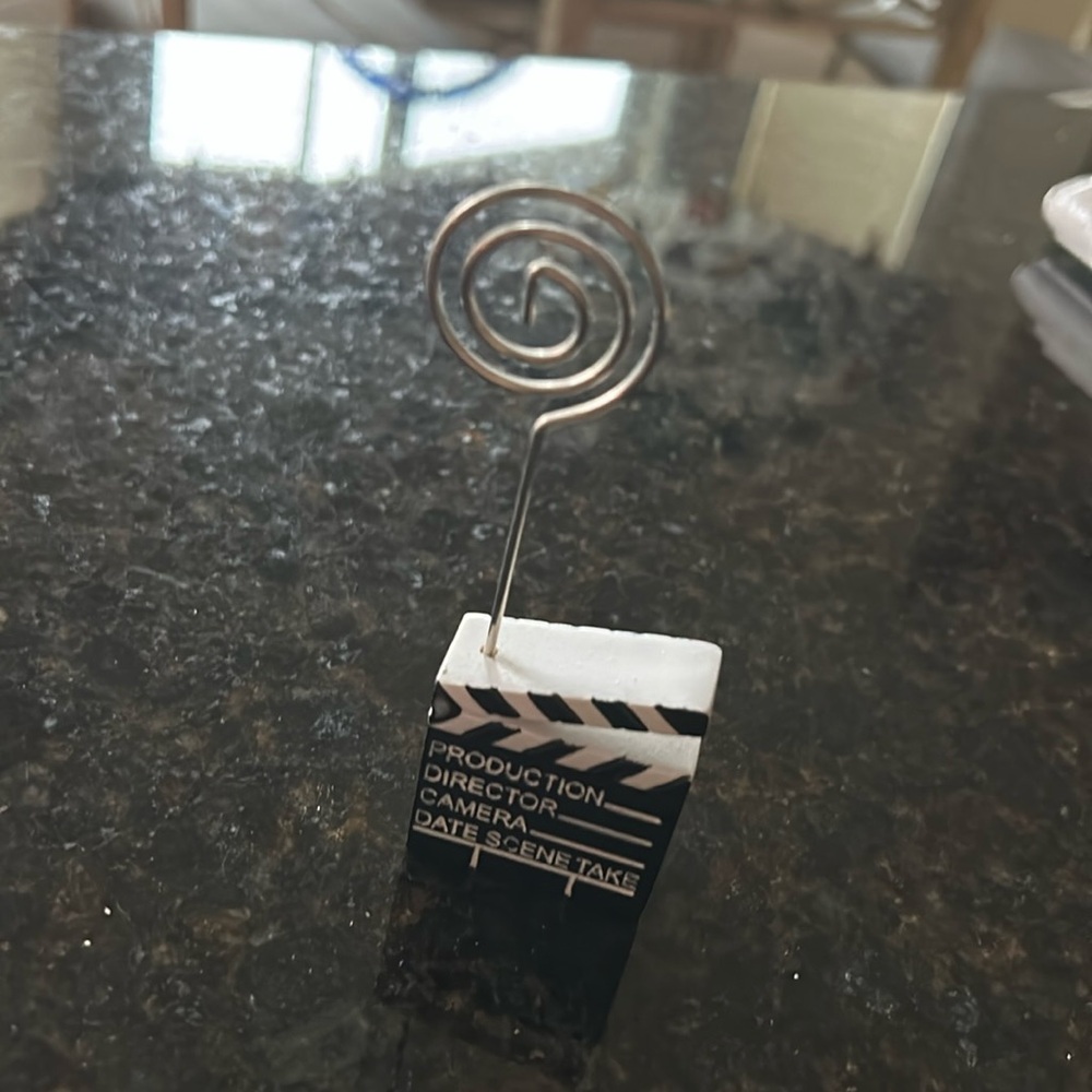 Photo or Note Decorative Holder. Unique